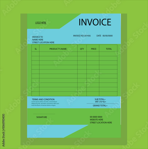  Invoice Fantastic Fabulous Delightful Radiant Simple Standard