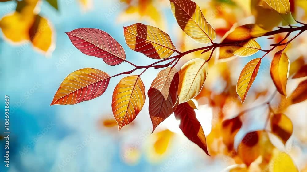 Autumn Leaves in Golden Sunlight: A Serene and Nostalgic Video of Nature's Beauty Autumn Leaves in Golden Sunlight: A Serene and Nostalgic Video of Nature's Beauty
