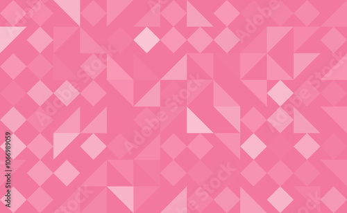 Geometric abstract seamless pattern with simple elements of geometry. Bauhaus constructive style tiles.