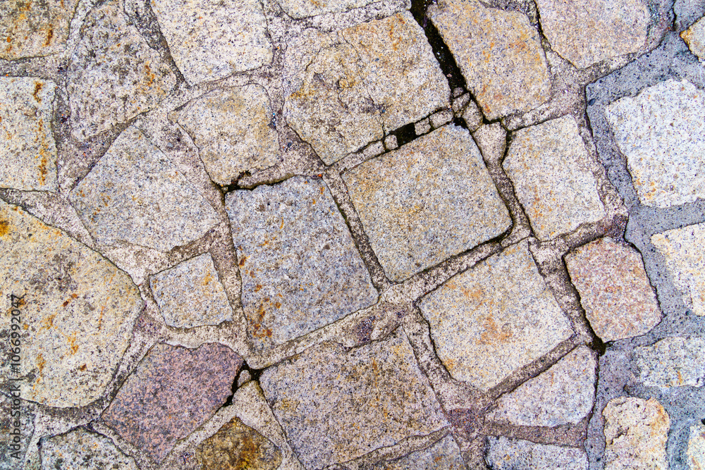 Cobblestone road Cobblestone road