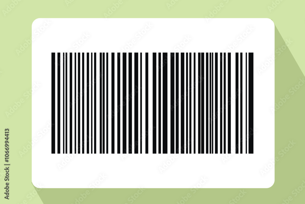 Barcode isolated on color background. Code stripes sticker. Barcode labels, customers qr code Barcode isolated on color background. Code stripes sticker. Barcode labels, customers qr code
