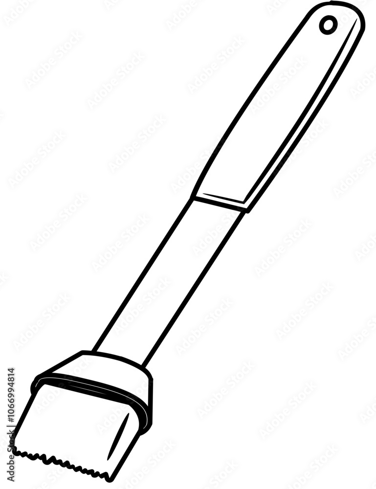 Barbeque Doodle elemen coloring page cartoon illustration Barbeque Doodle elemen coloring page cartoon illustration