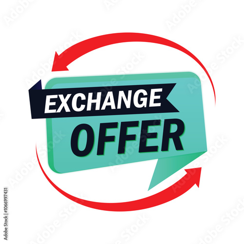 "Brighten Up! Upgrade with Our Exchange Offer!" vector design