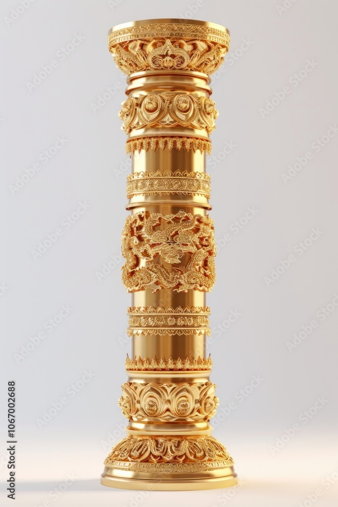 The Buddhist Ashoka Pillar architecture lighting column. The Buddhist Ashoka Pillar architecture lighting column.
