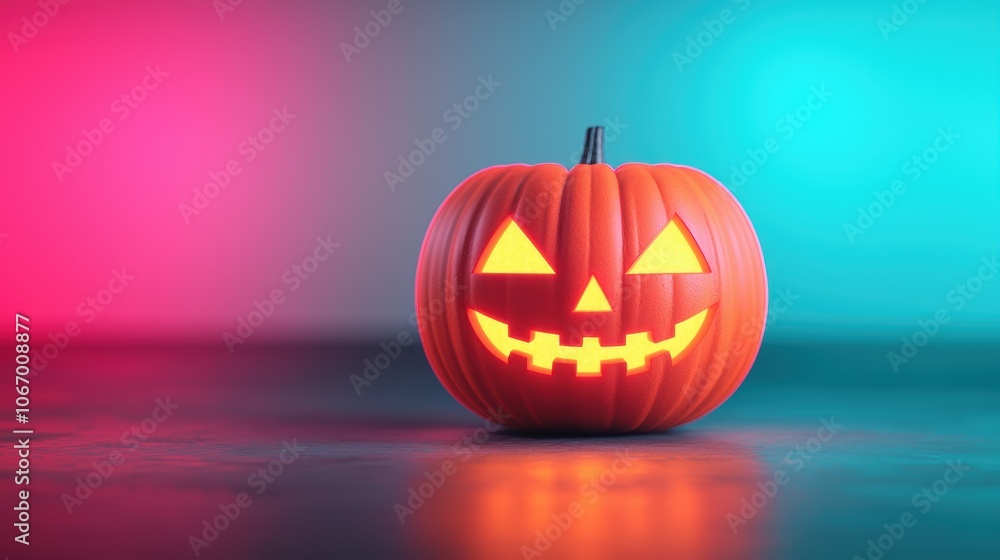 Neon Pumpkin for Halloween Parade Display Neon Pumpkin for Halloween Parade Display