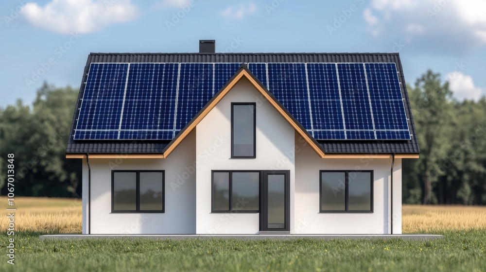 Minimalist Solar Powered House Design Minimalist Solar Powered House Design