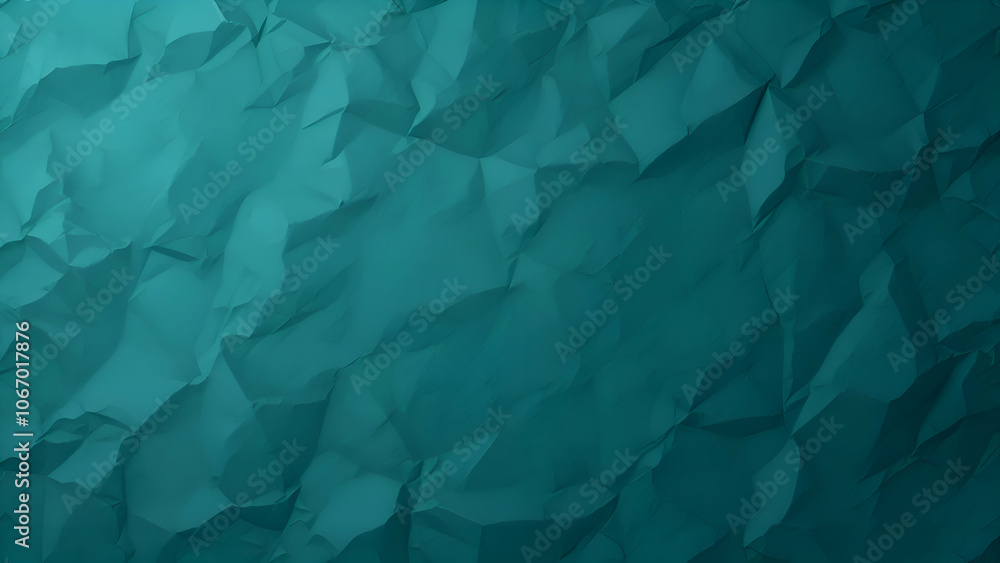 Fototapeta premium crumpled green paper texture