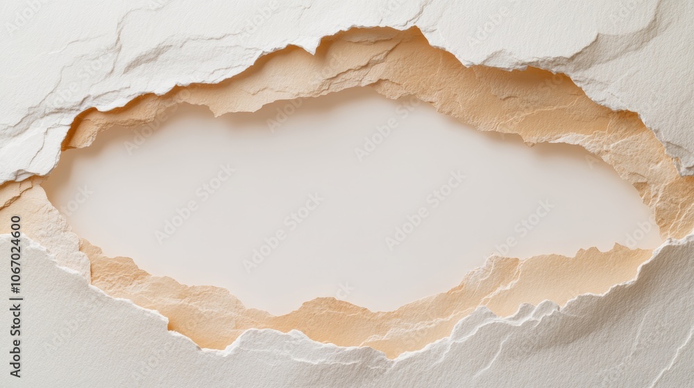 Abstract minimalism, a circular hole in white wall, exploring themes of space, light, and form Abstract minimalism, a circular hole in white wall, exploring themes of space, light, and form