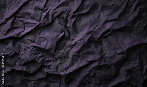 Deep purple fading into midnight black, with a rich, mysterious texture that evokes a sense of elegance and depth, ideal for moody or dramatic designs