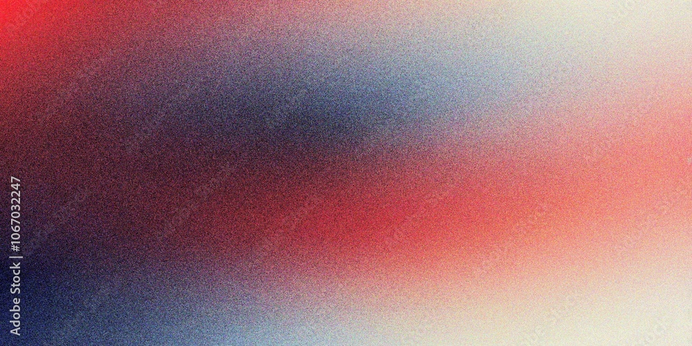 Abstract red and blue texture gradient background, grainy noise gradient Abstract red and blue texture gradient background, grainy noise gradient
