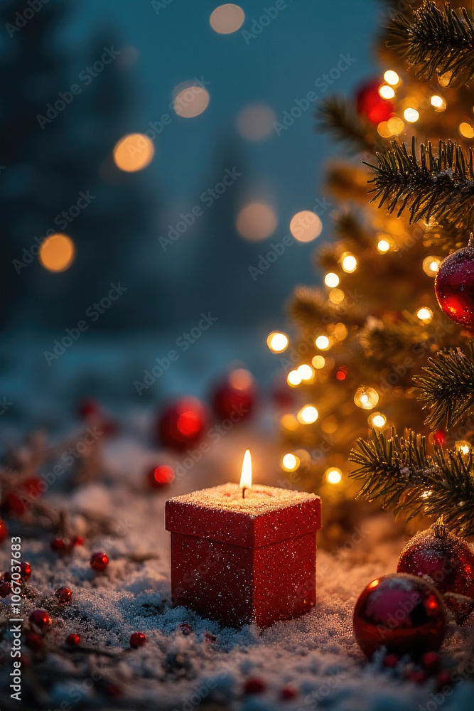 Christmas background with space for text Christmas background with space for text