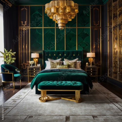 luxury bed room