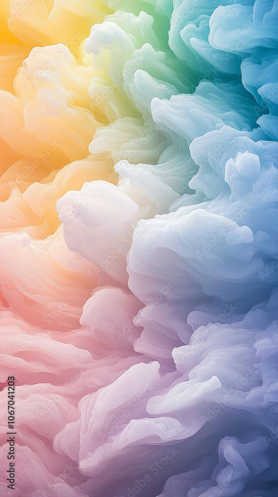 Fototapeta premium iridescent clouds