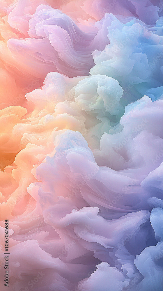 Fototapeta premium iridescent clouds