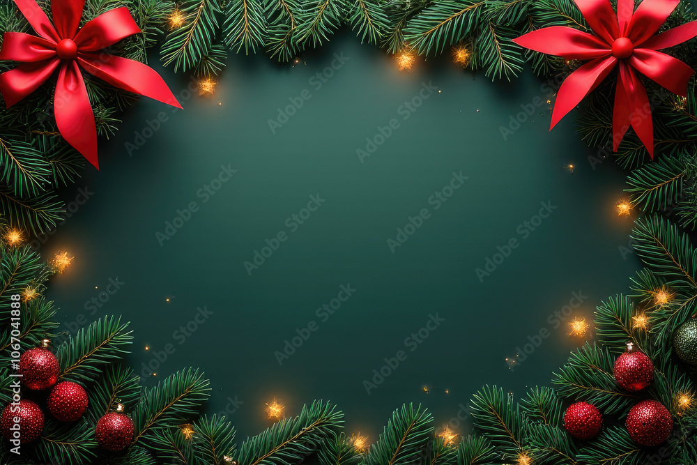 Christmas background with space for text Christmas background with space for text