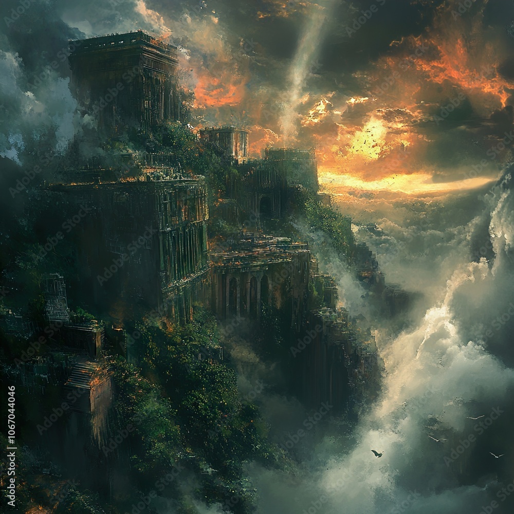 Forgotten City: Ruins of an Ancient Civilization on a Mountaintop Forgotten City: Ruins of an Ancient Civilization on a Mountaintop
