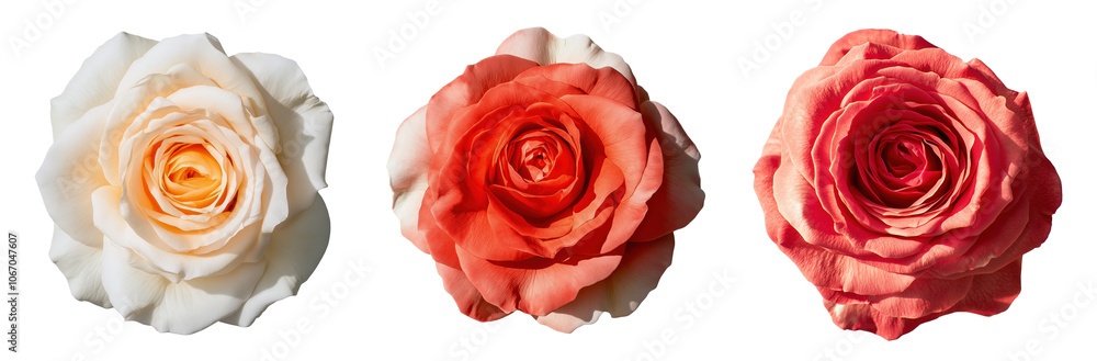 Floral Set of Red and White Roses Isolated on Transparent PNG Background
Floral Set of Red and White Roses Isolated on Transparent PNG Background