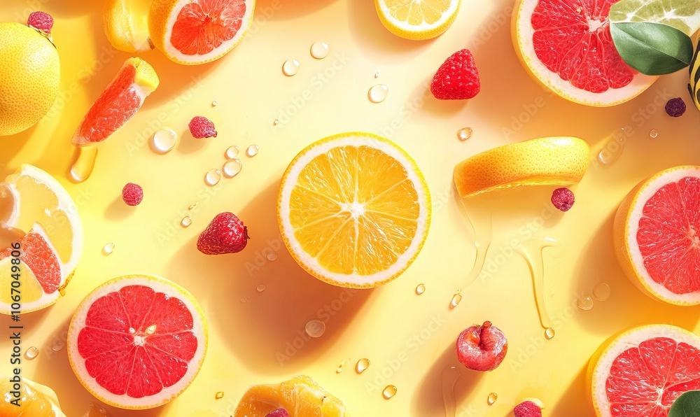Fresh fruits various background. Healthy food Fresh fruits various background. Healthy food