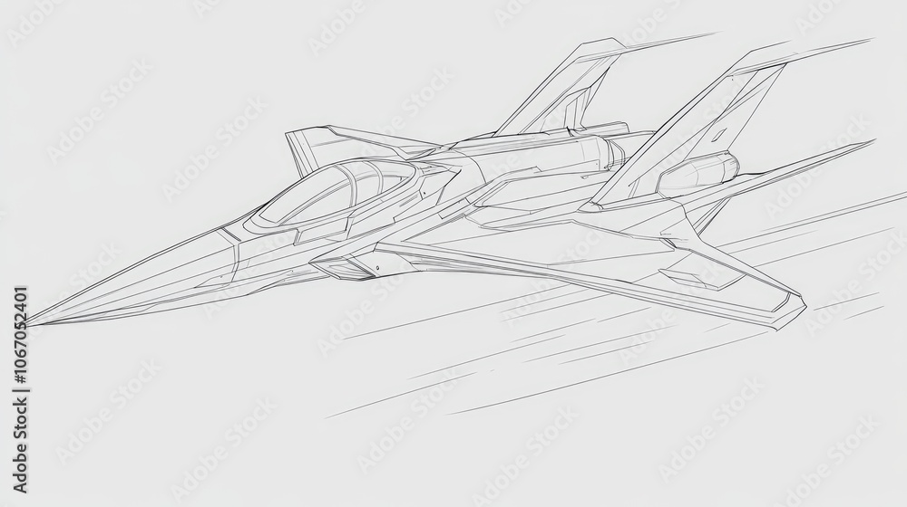 Minimalist line art of a spaceship, showcasing a sleek and modern design, with clean lines and a simple, light-colored background. Minimalist line art of a spaceship, showcasing a sleek and modern design, with clean lines and a simple, light-colored background.