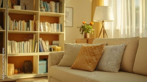 Cozy and inviting living room atmosphere with thoughtful decor