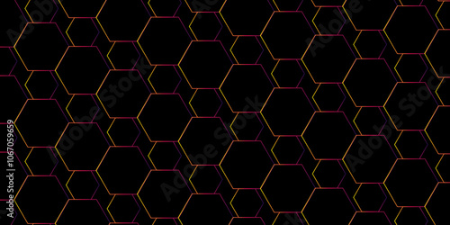 Abstract background with hexagons. Geometric hexagon polygonal pattern background vector. Seamless geometric vector pattern, packing design. white hexagon 3D background. Surface polygon pattern.vector