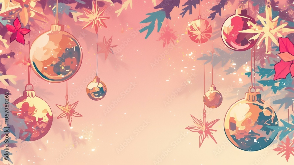 クリスマスの背景画像 クリスマスの背景画像
