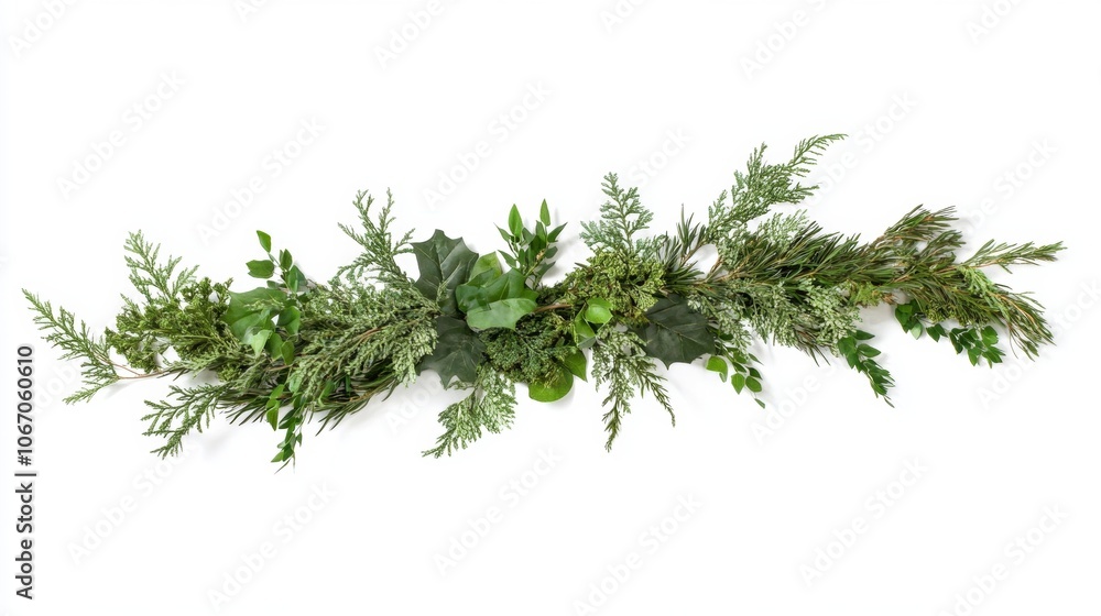 Christmas tree branch adorned with pine cones, festive holiday scene. Christmas tree branch adorned with pine cones, festive holiday scene.