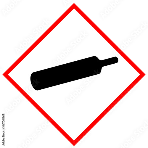 Gasses under pressure pictogram