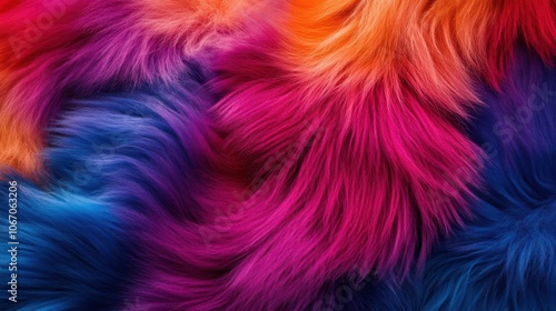 multicolor fur,