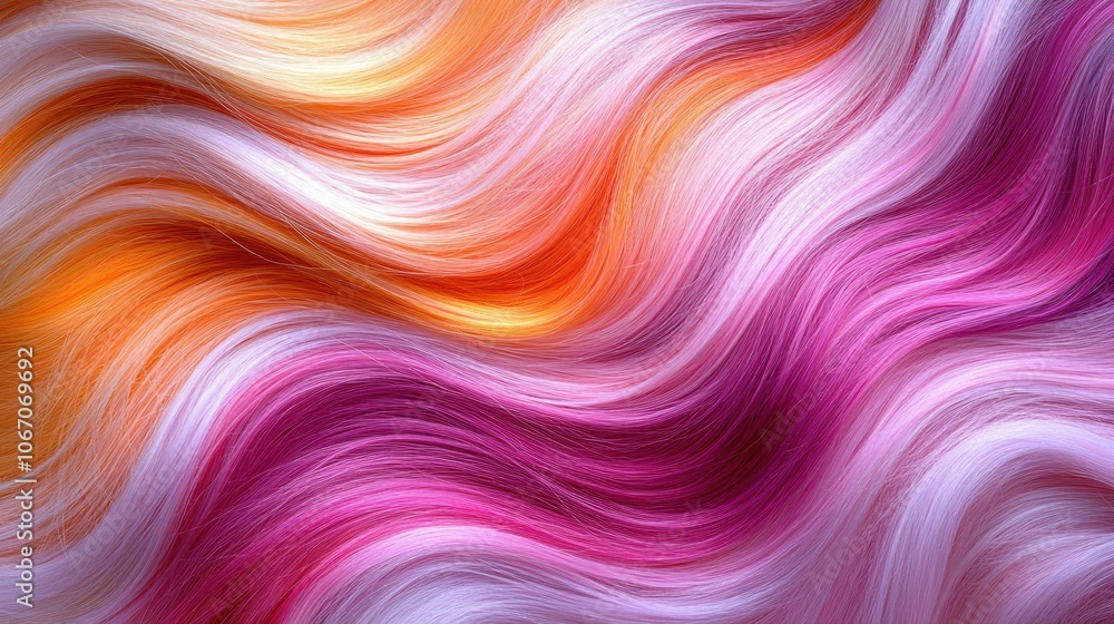 Abstract wavy background of pink, orange and white colors. Abstract wavy background of pink, orange and white colors.