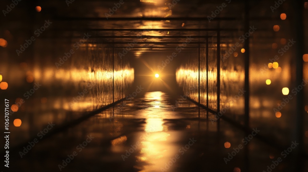 Light Emerging from a Dark Tunnel Perspective Light Emerging from a Dark Tunnel Perspective