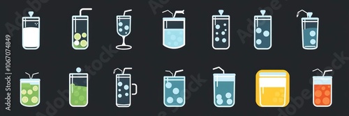 Free Download A set of refresh icon vectors in various styles and designs for digital interfaces, refresh - GFXLoad