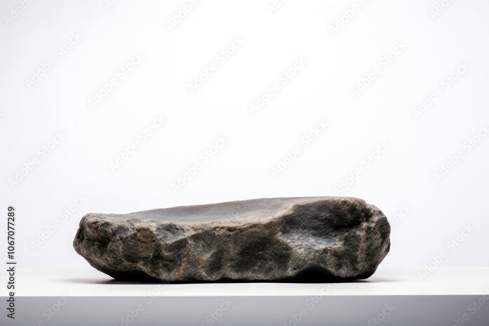 Circle rock podium stand simplicity sculpture. Circle rock podium stand simplicity sculpture.