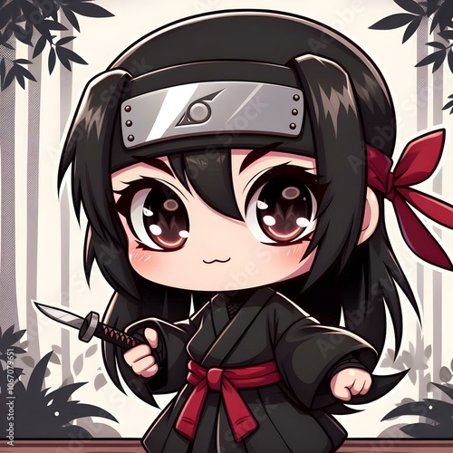 Chibi Ninja Girl photo