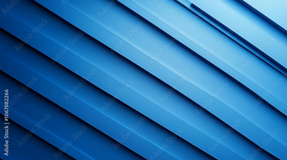 Obraz premium Abstract diagonal blue lines background.
