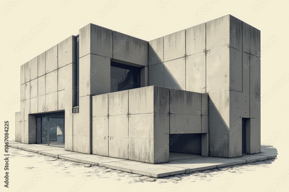 Modern Concrete Architecture: Minimalist Design for Contemporary Homes and Offices