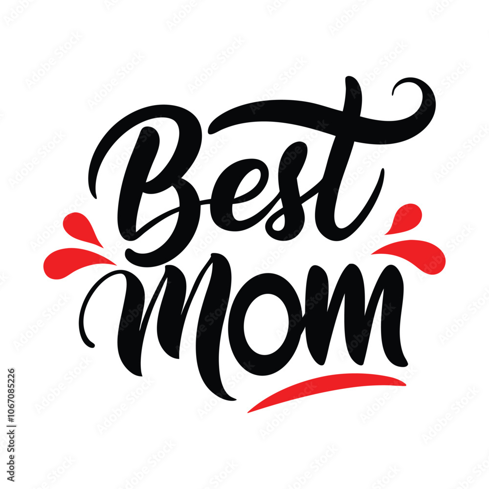 Best Mom Typography Vector – Elegant Calligraphy Text Illustrations for Mother's Day
Best Mom Typography Vector – Elegant Calligraphy Text Illustrations for Mother's Day