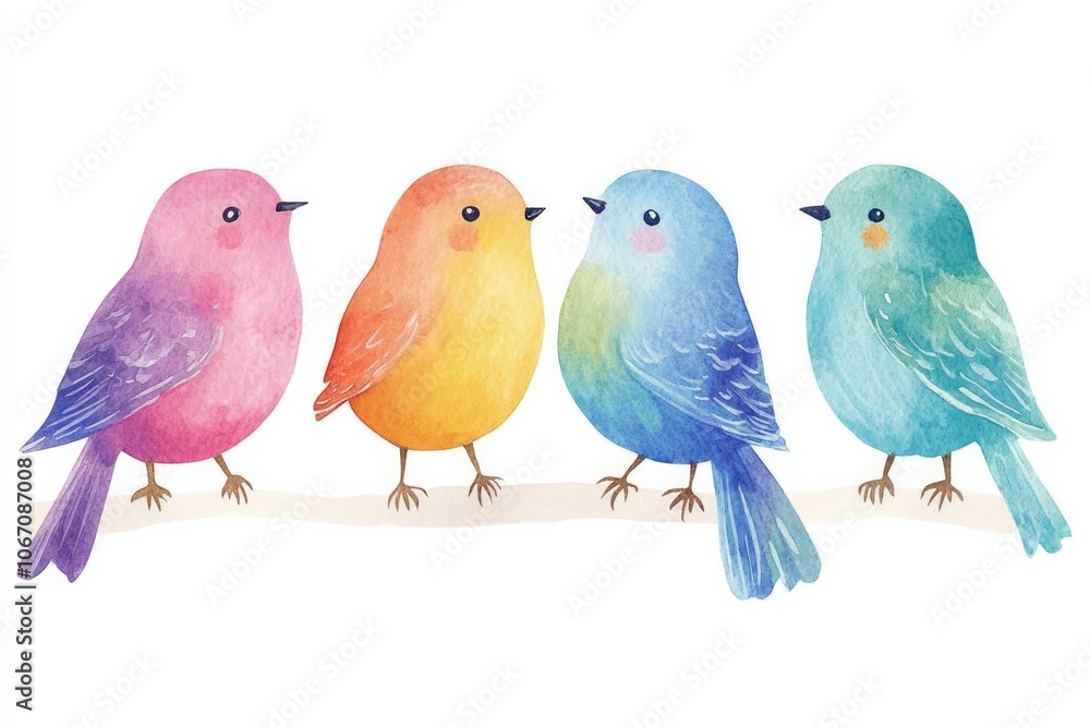 birds, minimalistic with white background birds, minimalistic with white background