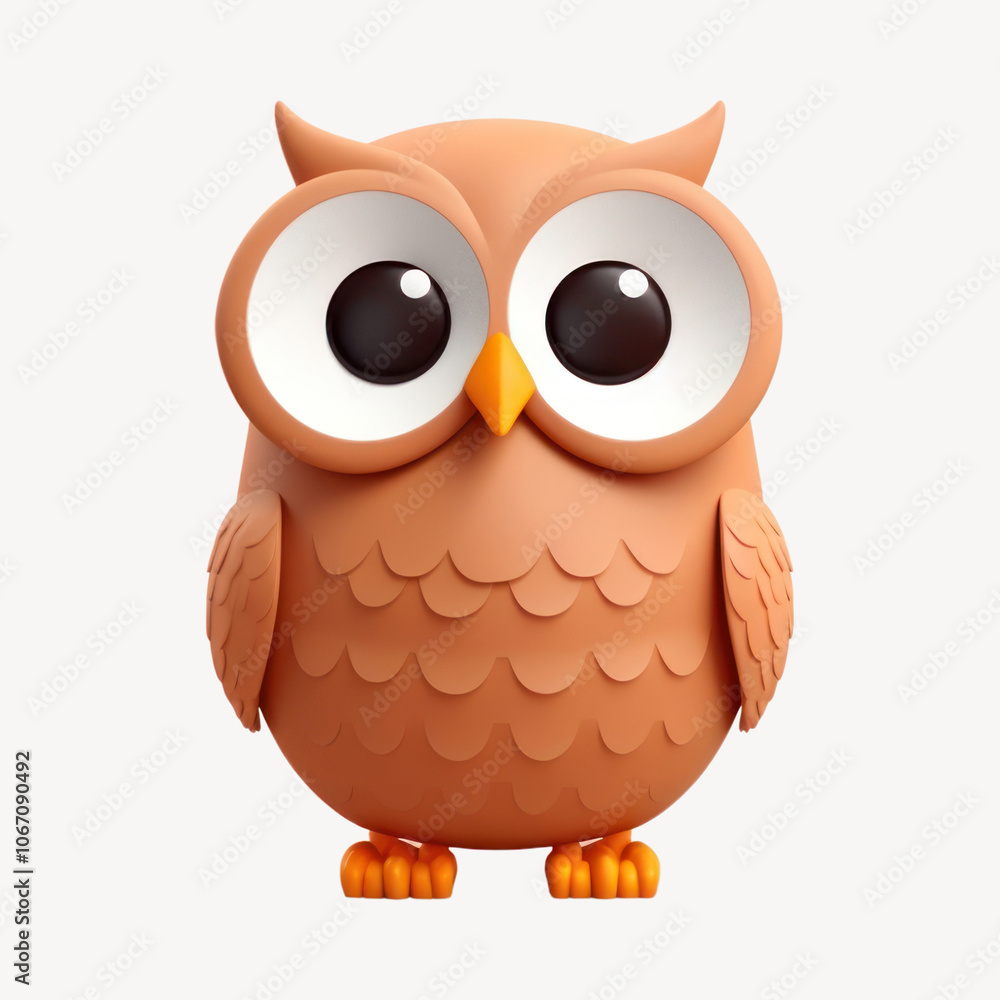 Toy animal bird owl. Toy animal bird owl.