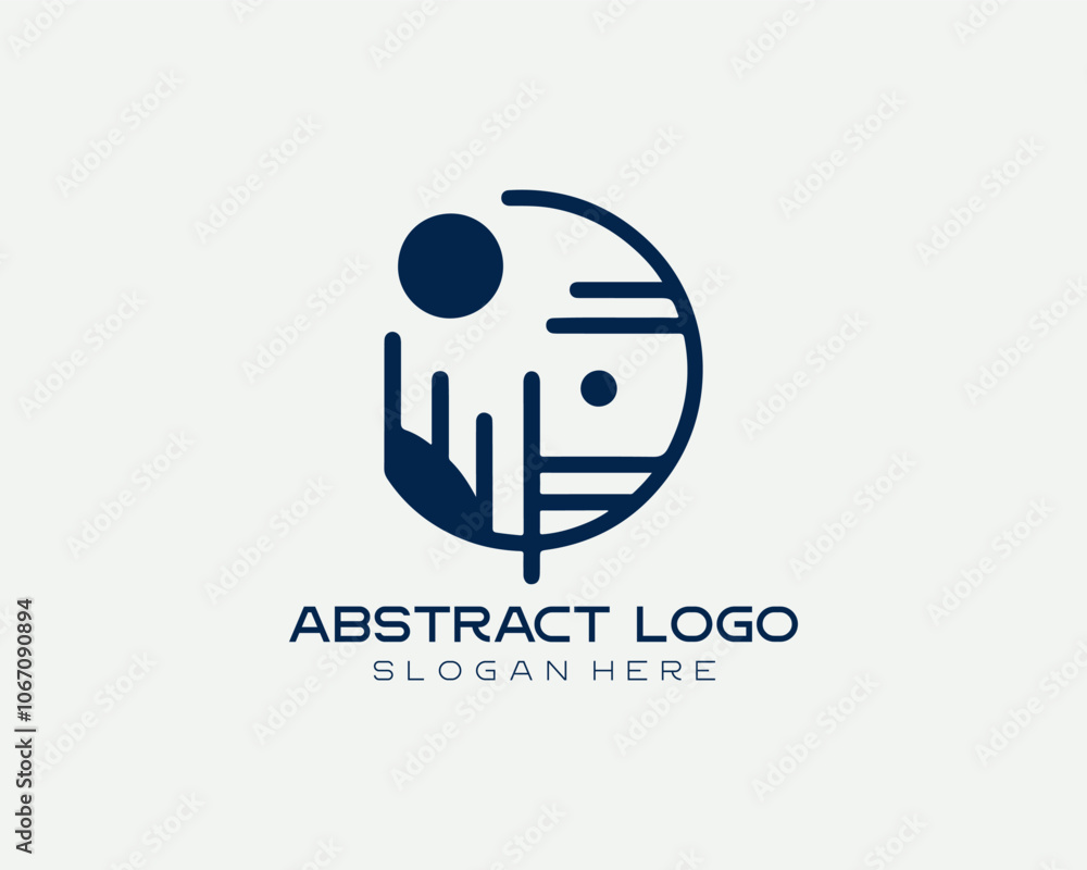 abstract business logo design abstract business logo design