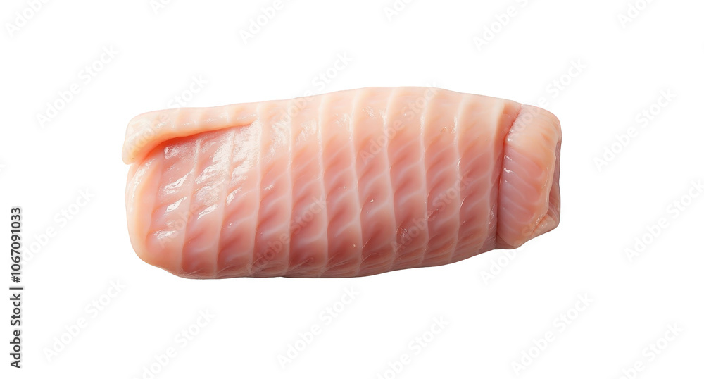 Ultra-realistic top view of Swordfish Tenderloin on a plain transparent background. Defined edges, lifelike clarity, no shadows. Ideal for showcasing premium seafood in marketing. Ultra-realistic top view of Swordfish Tenderloin on a plain transparent background. Defined edges, lifelike clarity, no shadows. Ideal for showcasing premium seafood in marketing.