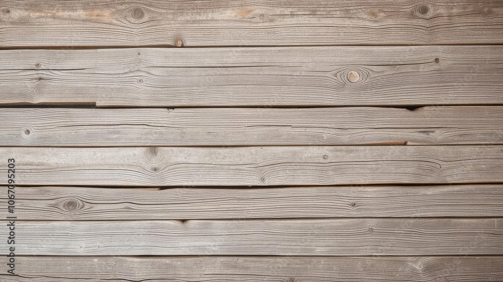 Fototapeta premium Weathered wooden planks creating a rustic background, grunge, rough