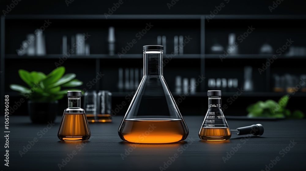 Scientific and science tools on a meeting table. Scientific and science tools on a meeting table.