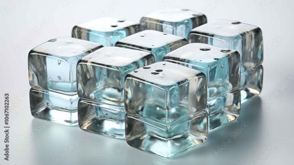 cube on a white background cube on a white background