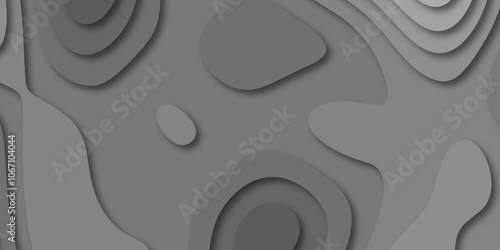 Abstract luxury multicolor modern 3d papercut background. Minimal abstract vector wave carve diamond topography line circle creative topography map circle and wave line smooth multilayer pattern.