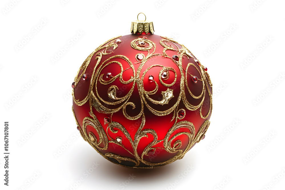elegant ornamented christmas ball elegant ornamented christmas ball