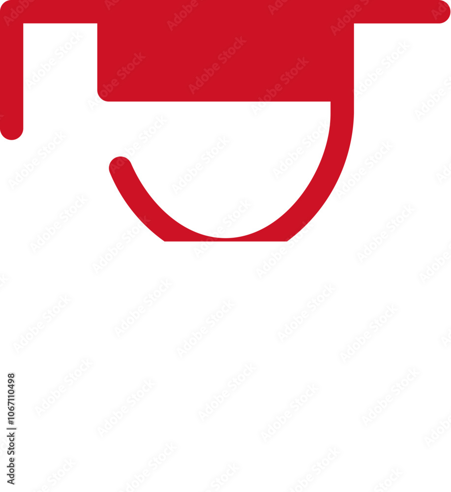 Indonesia flag on Male student icon Indonesia flag on Male student icon