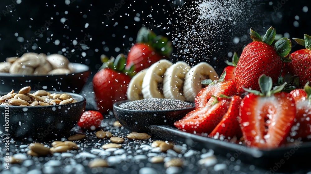 Delight your taste buds discover how to create stunning fruit platters with fresh strawberries and bananas Delight your taste buds discover how to create stunning fruit platters with fresh strawberries and bananas