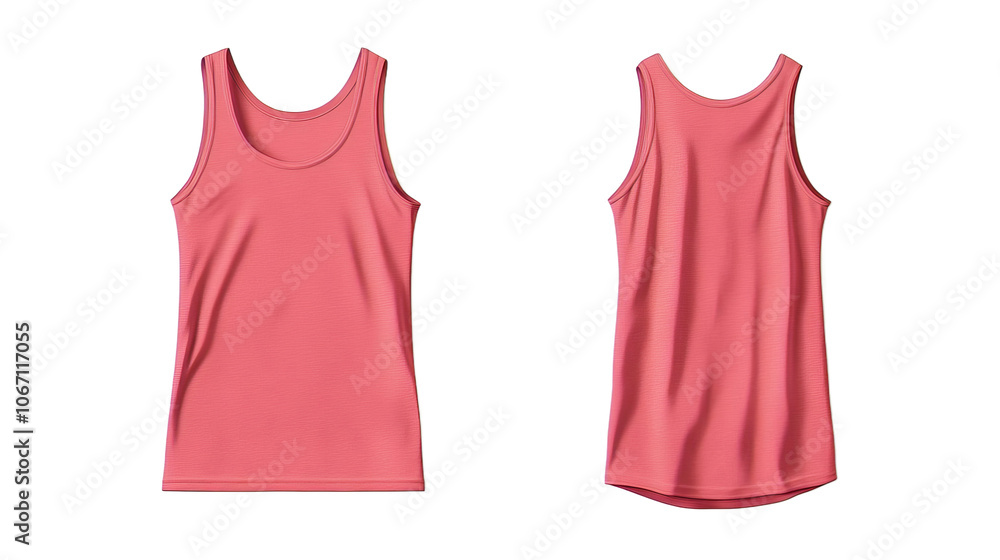 Tank top isolated on transparent background Tank top isolated on transparent background