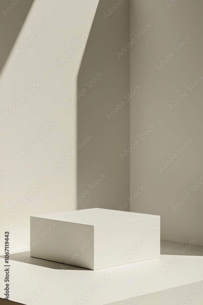 Minimalist geometric shapes in soft tones on a neutral background. Minimalist geometric shapes in soft tones on a neutral background.